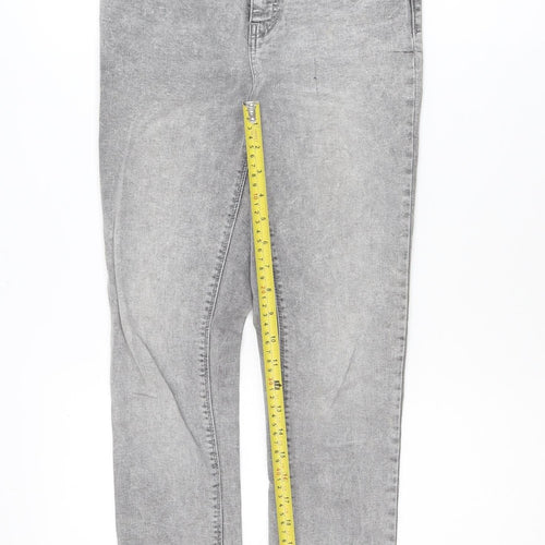 Denim Co Womens Grey Skinny Stretch Jeans Size 10