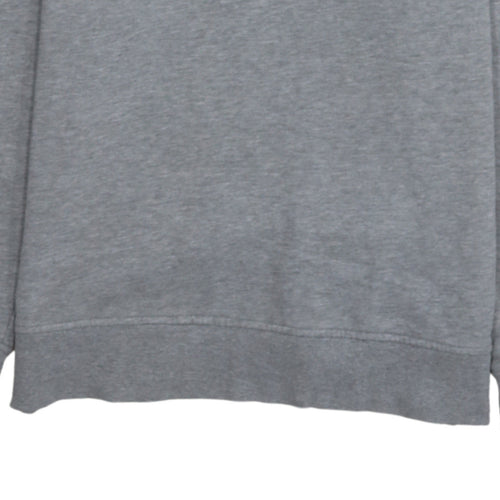 Jack & Jones Men’s Grey Pullover Hoodie S Logo Core Sweatshirt