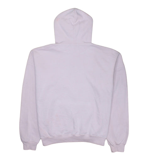 PrettyLittleThing Women Pink Yosemite USA Hooded Pullover Sweatshirt M