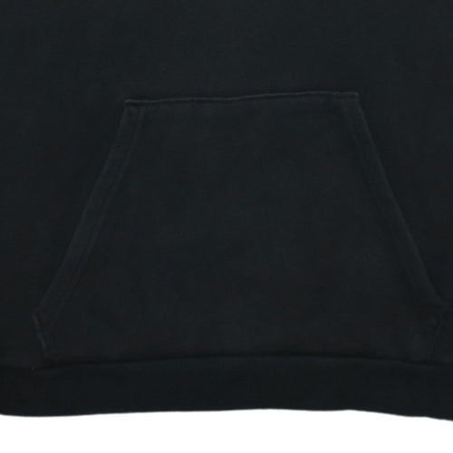 Puma Boys Black Pullover Hoodie 15-16 Years Logo Hooded Sweatshirt