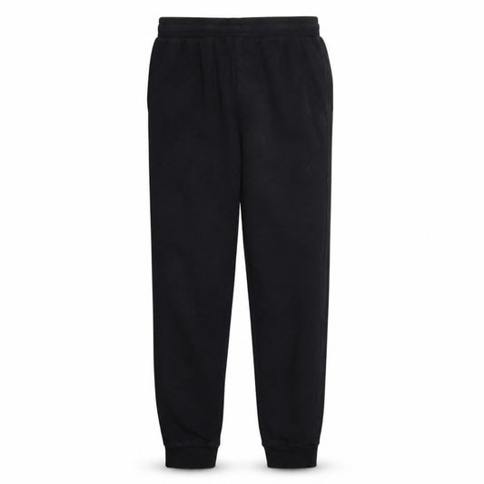 Front view of Under Armour Men's Black Small Jogger Fleece Trousers