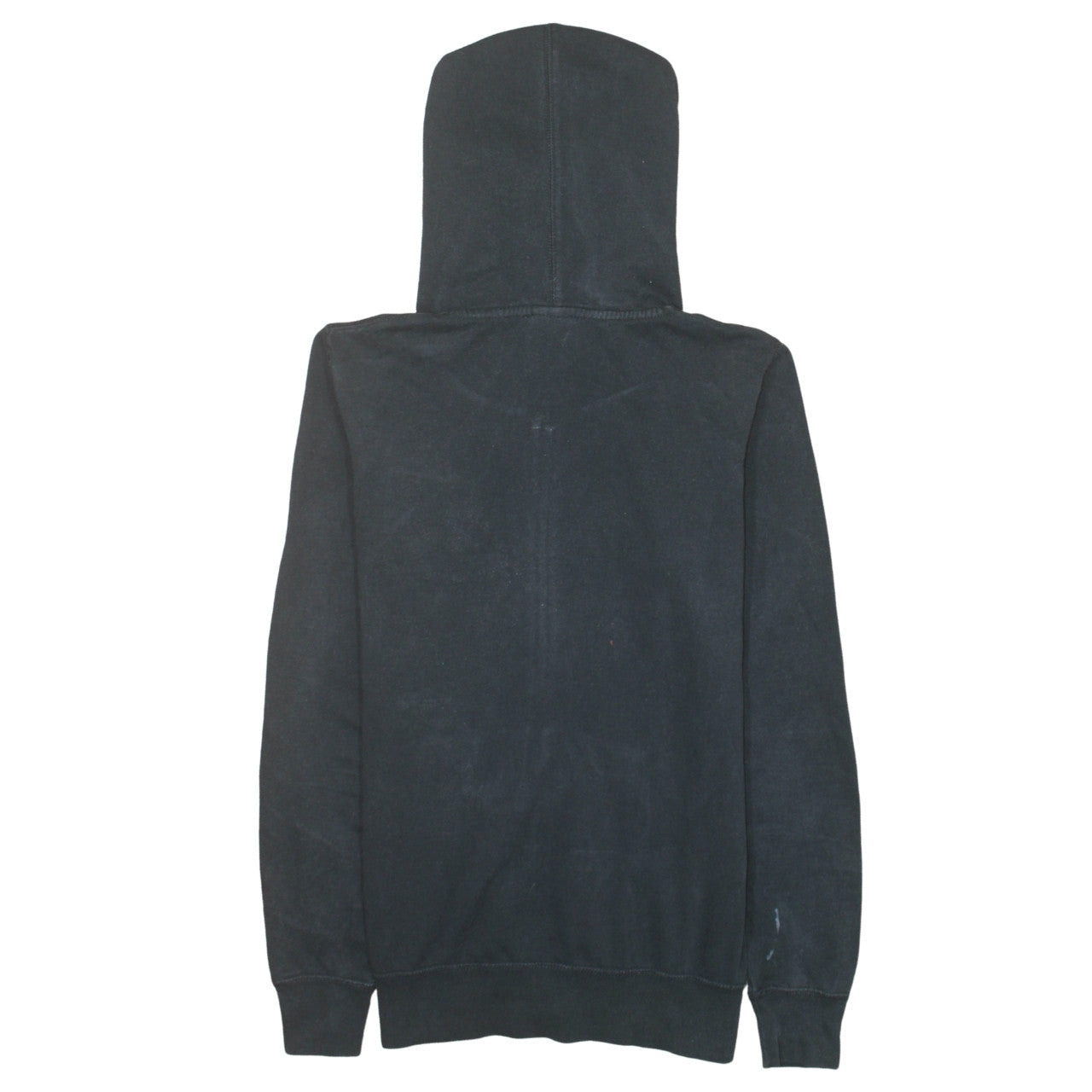 Nike Women's Black Full Zip Hoodie Small Logo Hooded Sweatshirt