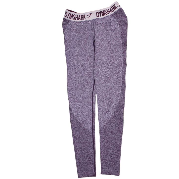 Gymshark Womens Purple Marl Dry Moisture Wicking Leggings Size M