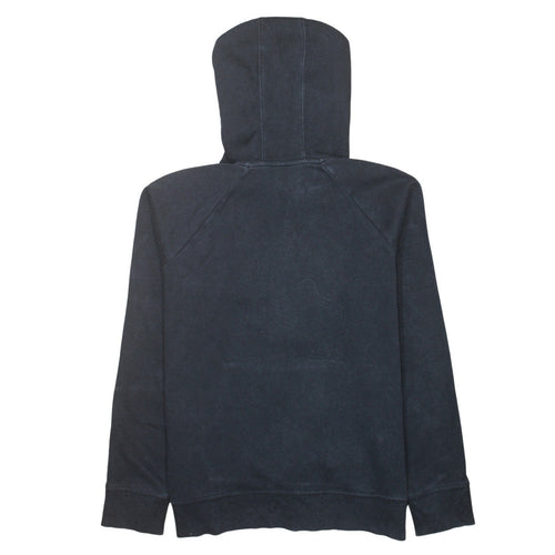 Under Armour Men’s Black Pullover Hoodie Small Logo Fleece Sweatshirt