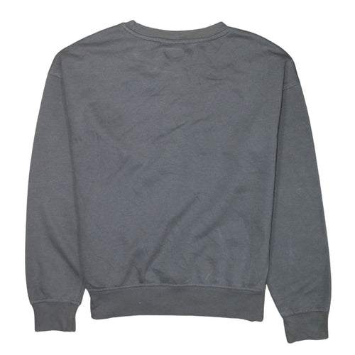 Disney Women’s Grey Mickey Mouse Pullover Sweatshirt 2XS
