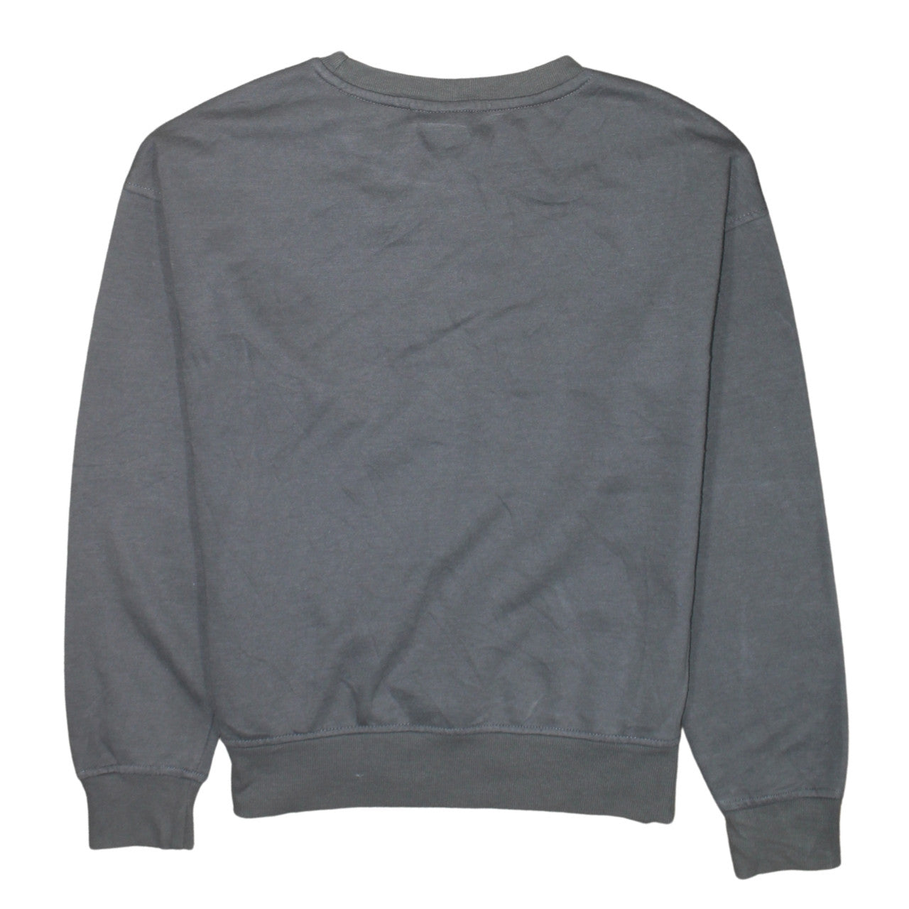 Disney Women’s Grey Mickey Mouse Pullover Sweatshirt 2XS