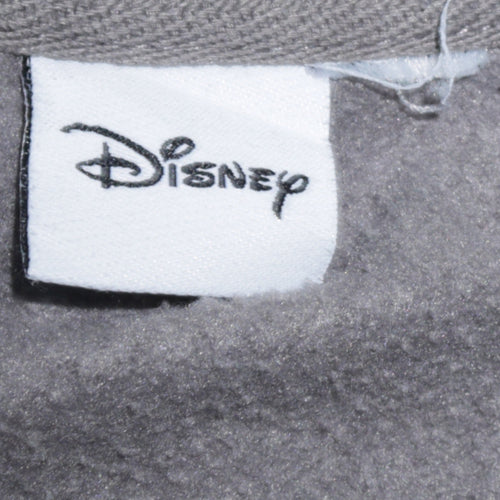 Disney Women’s Grey Mickey Mouse Pullover Sweatshirt 2XS
