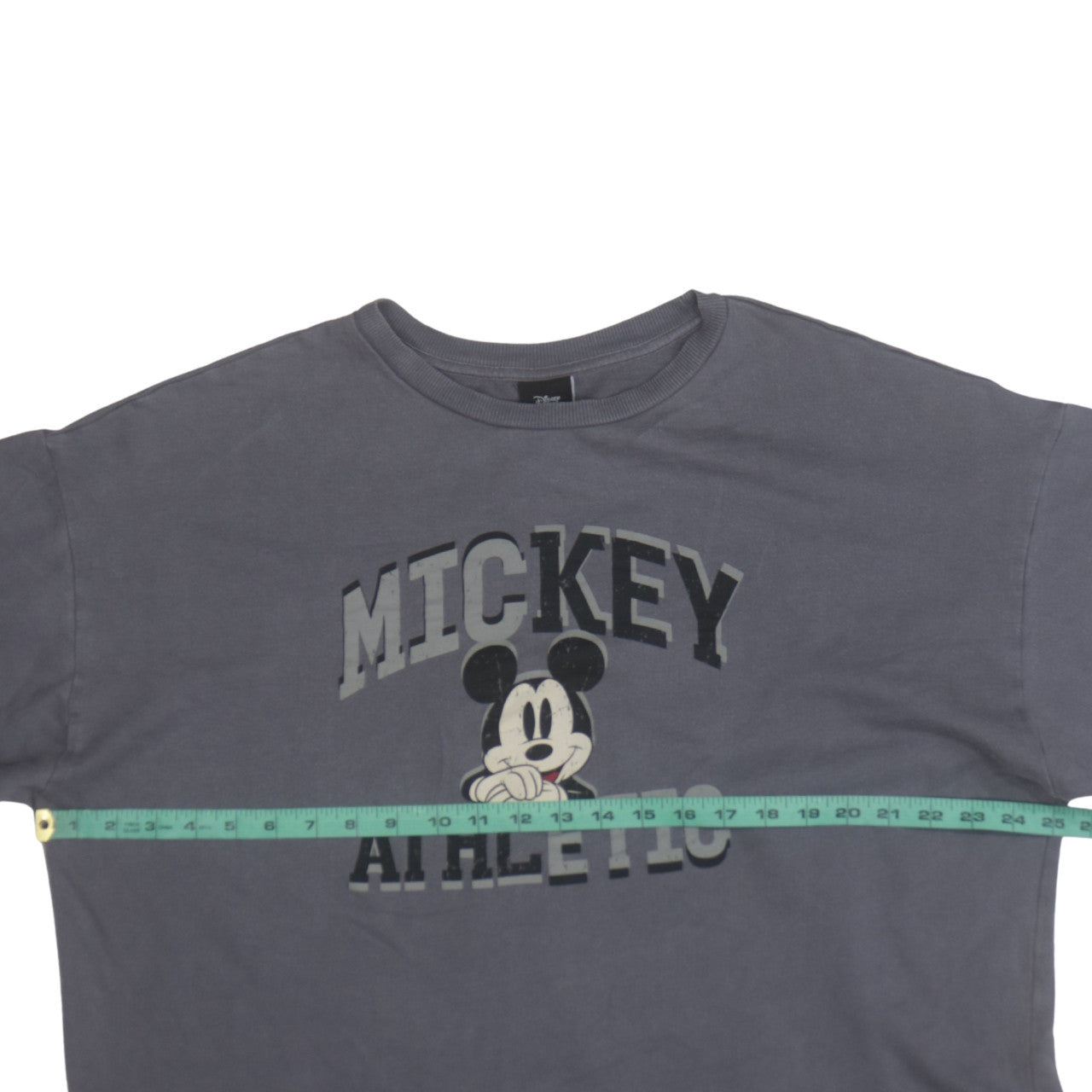 Disney Tu Women's Grey Mickey Mouse Athletic Sweatshirt Size 16