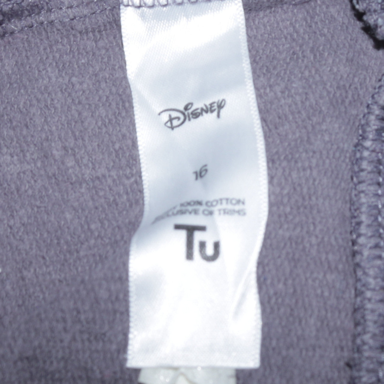Disney Tu Women's Grey Mickey Mouse Athletic Sweatshirt Size 16