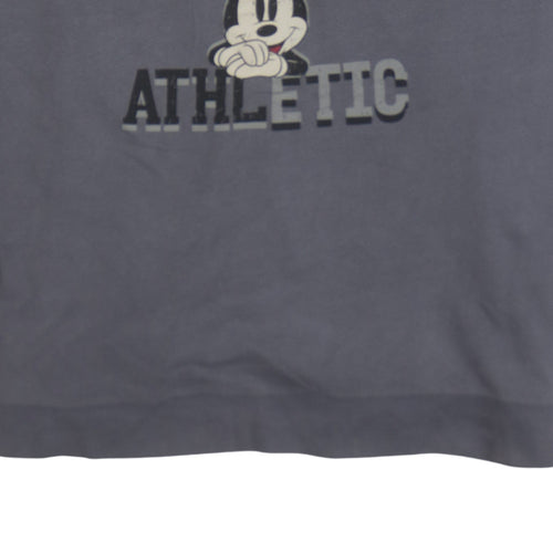 Disney Tu Women's Grey Mickey Mouse Athletic Sweatshirt Size 16