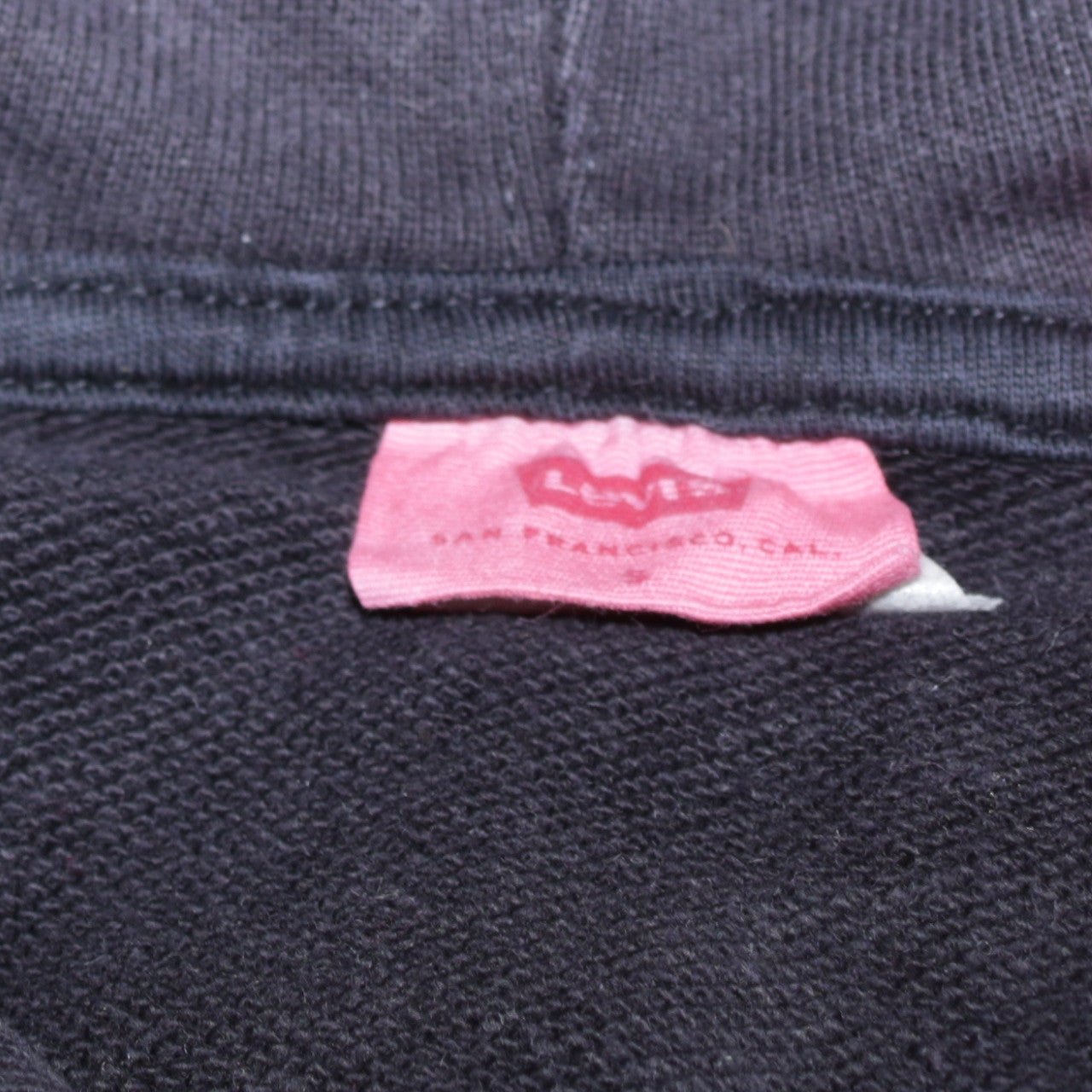 Levi's Blue Vintage Unisex Pullover Hoodie Medium Retro Graphic