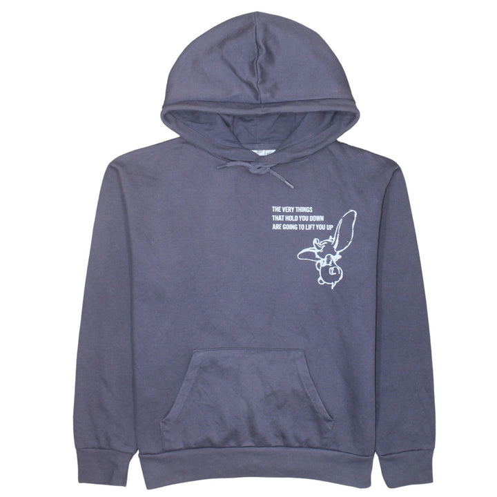 Disney Primark Cares Women's Grey Dumbo Hoodie UK 10/12 S Pullover