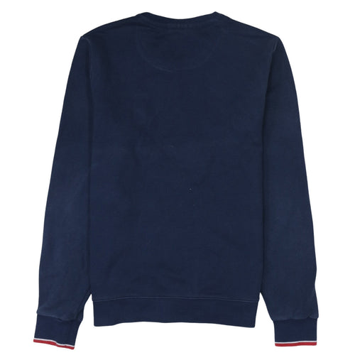 FILA Men's Blue Logo Crew Neck Sweatshirt Size M