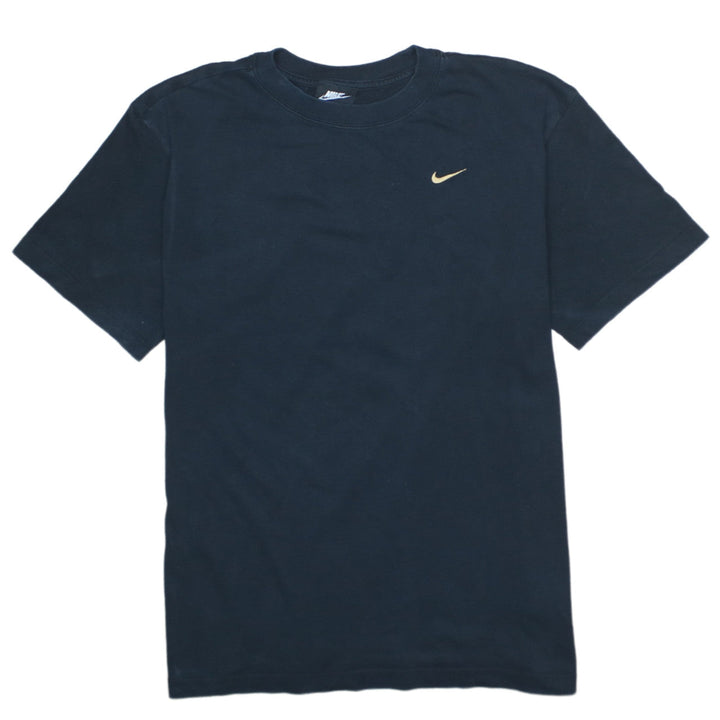 Nike Men's Black Cotton Crew Neck Short Sleeve T-Shirt S