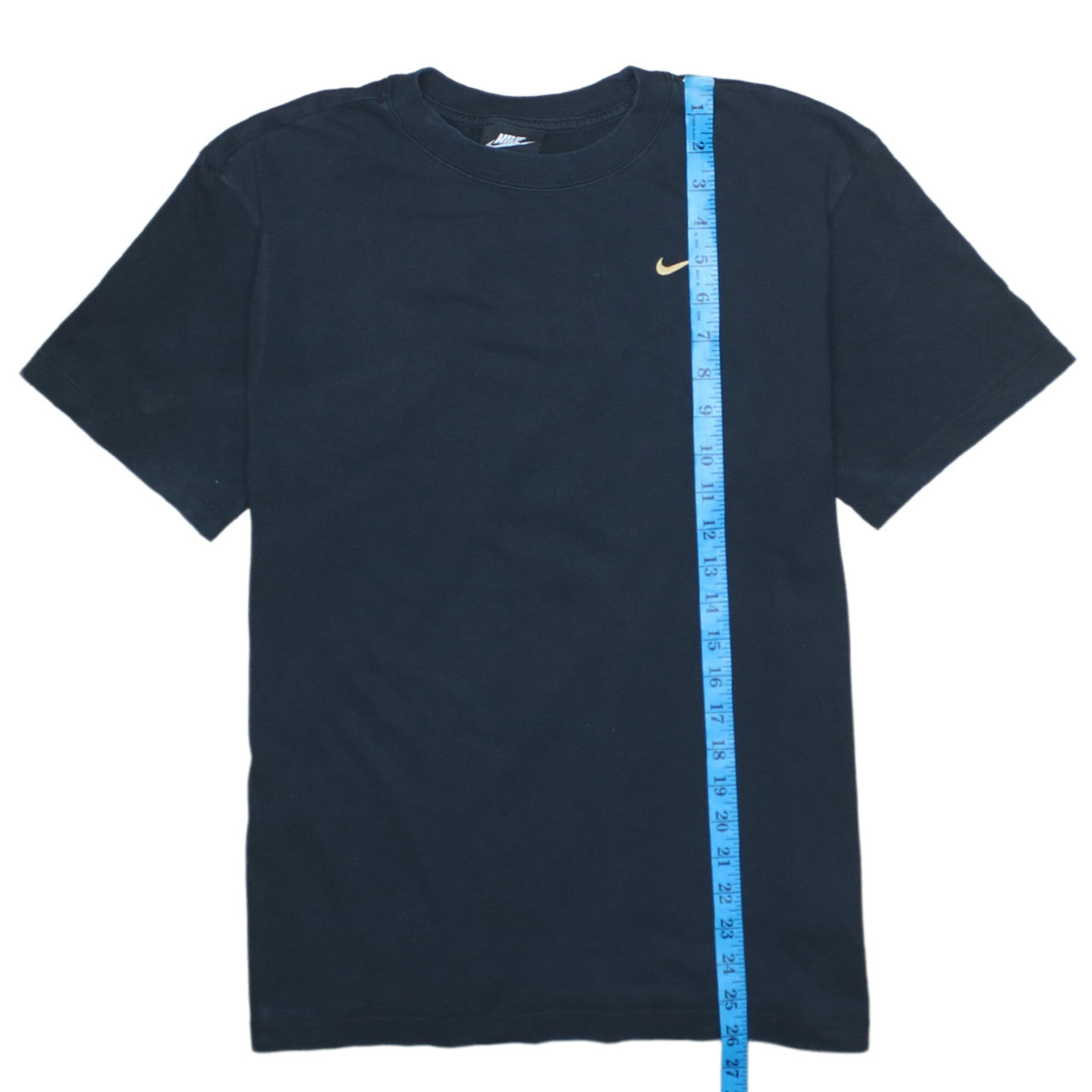 Nike Men's Black Cotton Crew Neck Short Sleeve T-Shirt S