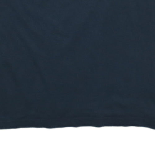 Nike Men's Black Cotton Crew Neck Short Sleeve T-Shirt S
