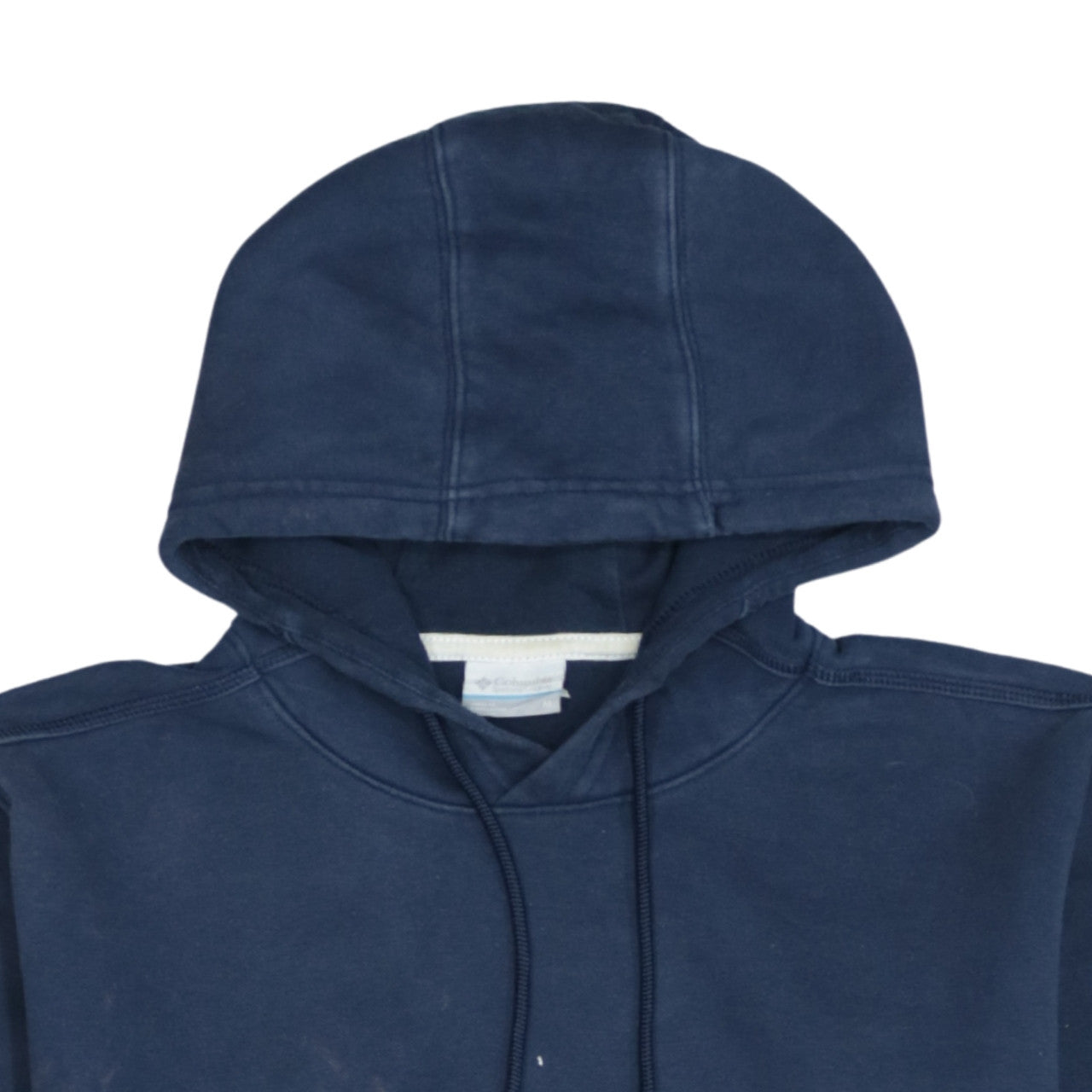 Columbia Men’s Blue Pullover Hoodie M Graphic Logo Fleece