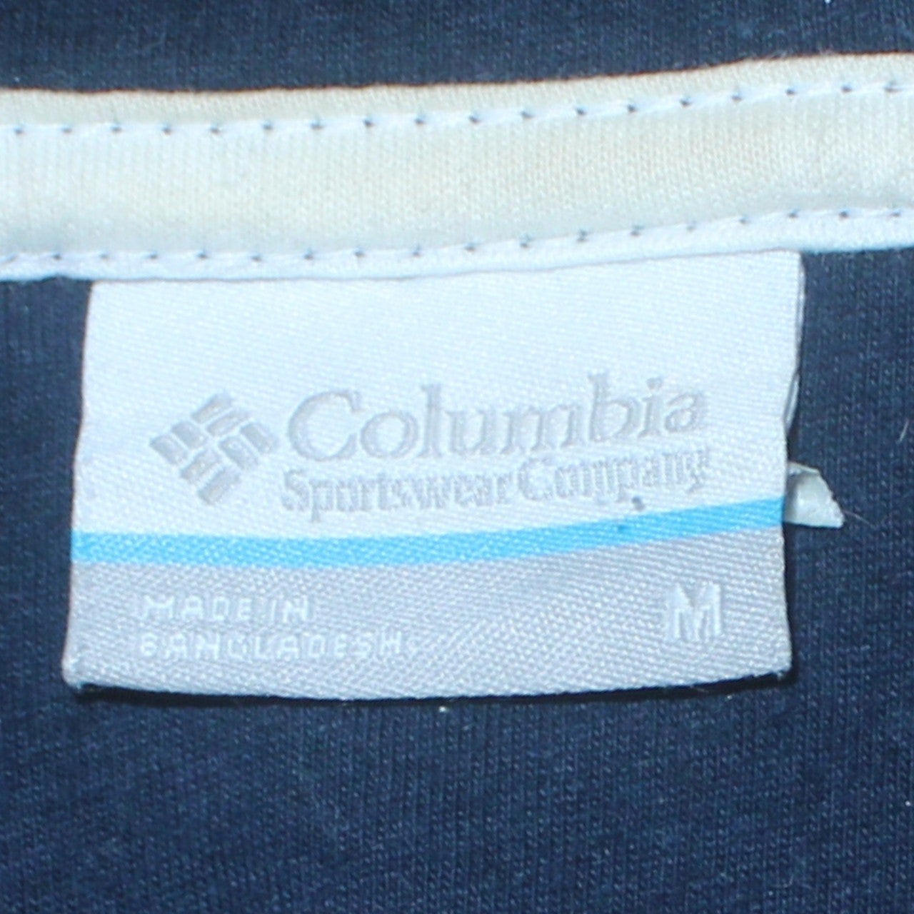 Columbia Men’s Blue Pullover Hoodie M Graphic Logo Fleece