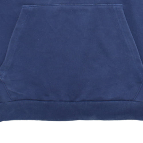 Puma Men's Blue XL Pullover Hoodie Sports Graphic Logo Sweatshirt