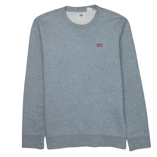 Levi's Men's Grey XS Crew Neck Pullover Sweatshirt