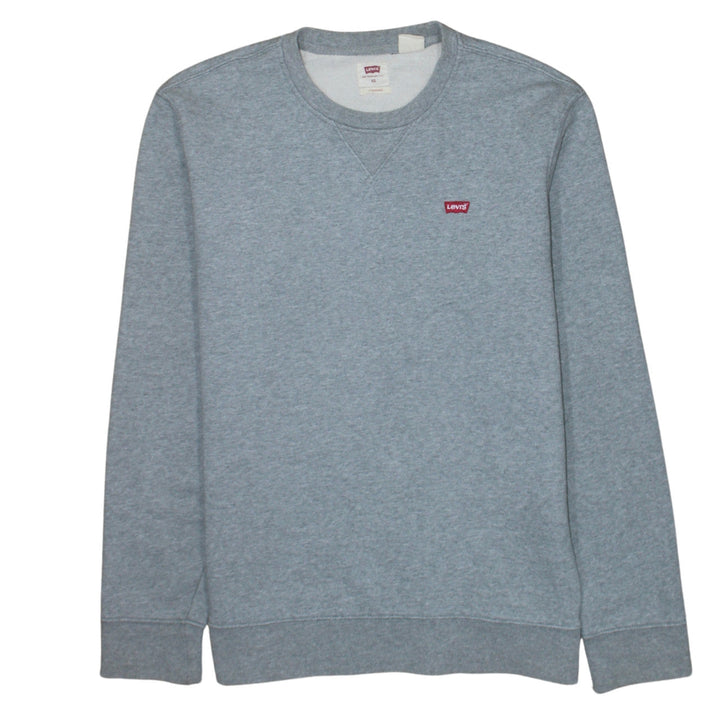 Levi's Men's Grey XS Crew Neck Pullover Sweatshirt