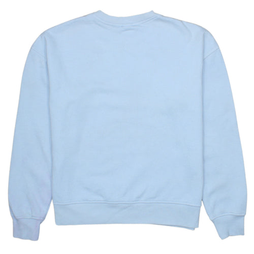 Disney x Primark Women Blue Stitch Sweatshirt XS Pullover Crew Neck