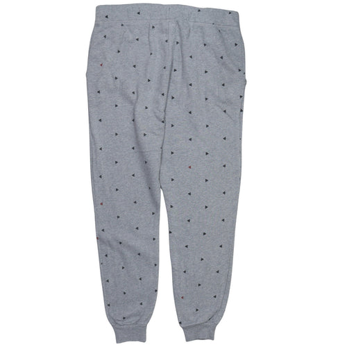 Reebok Womens Grey Jogger Sweatpants M Cotton Elastane Activewear
