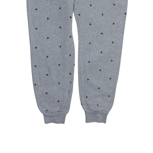 Reebok Womens Grey Jogger Sweatpants M Cotton Elastane Activewear