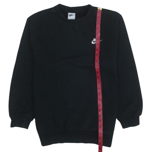 Nike Men's Black Small Crew Neck Pullover Sweatshirt