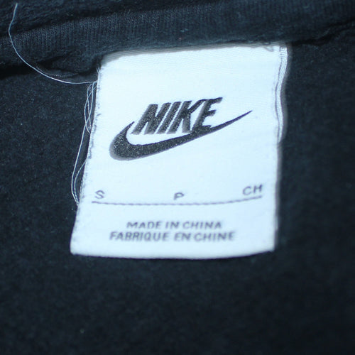 Nike Men's Black Small Crew Neck Pullover Sweatshirt