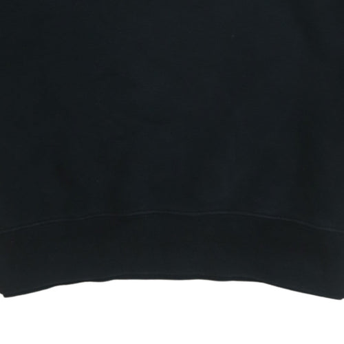 Nike Men's Black Small Crew Neck Pullover Sweatshirt
