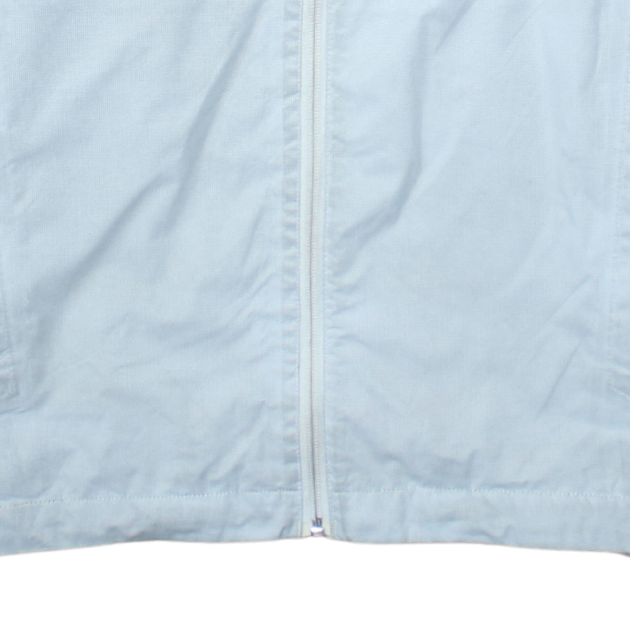 The North Face Men's Blue Small Hooded Waterproof Windbreaker Jacket
