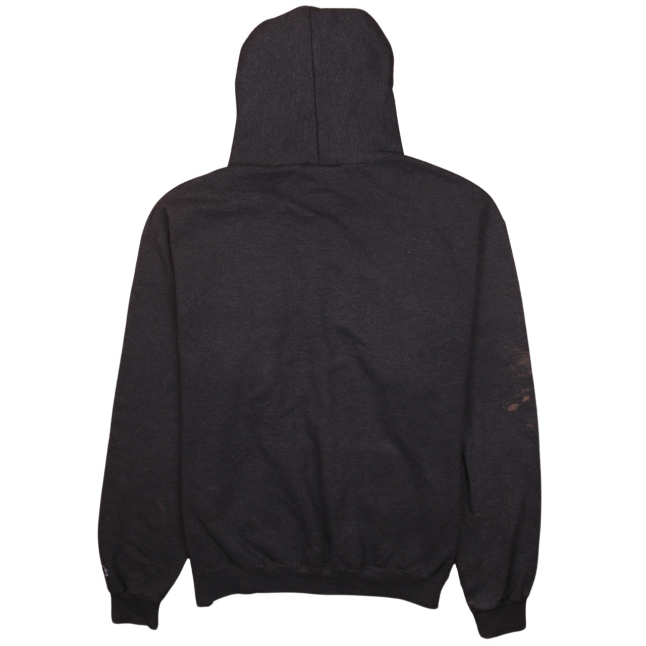 Champion Mens Black Pullover Hoodie L University Graphic Fleece