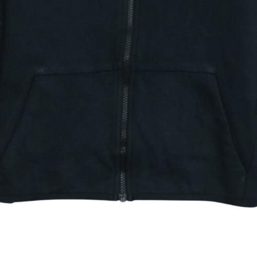 Nike Boys Black Full Zip Hoodie L 147-158cm Cotton Blend