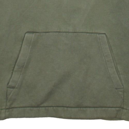 Nike Mens Green 1/4 Zip Hooded Sweatshirt M Regular Fit
