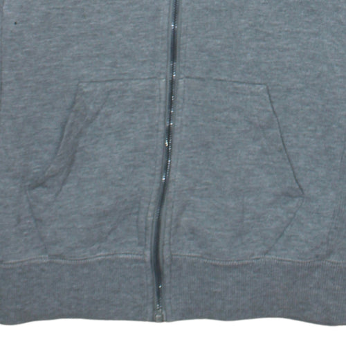 Jordan Boys Grey Full Zip Hoodie 12-13 Years Logo Hooded Sweatshirt