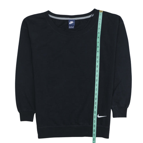 Nike Men's Black M Pullover Sweatshirt Crew Neck Logo Sportswear