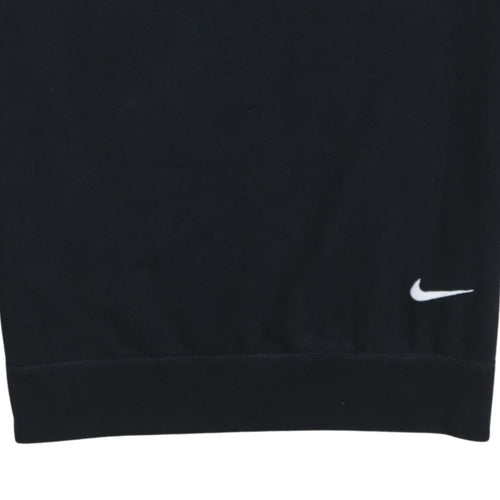 Nike Men's Black M Pullover Sweatshirt Crew Neck Logo Sportswear