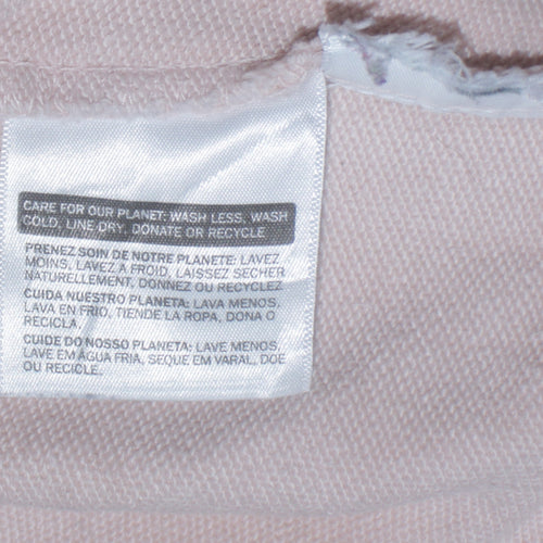 Levi's Women's Pink Crew Neck Pullover Sweatshirt Small