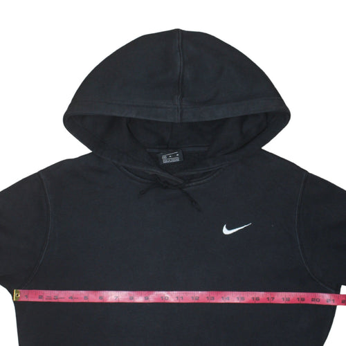 Nike Men's Black Pullover Hoodie Size M Regular Fit Sportswear