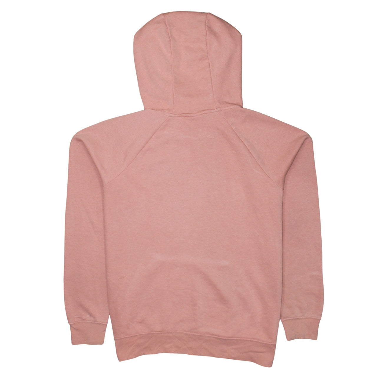 Nike Women Pink Pullover Hoodie Large Cotton Blend Sweatshirt