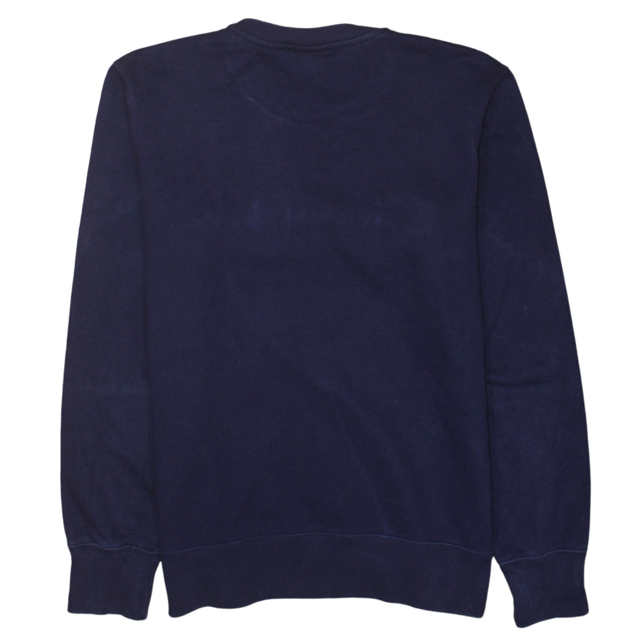 Champion Men's Blue Medium Crew Neck Embroidered Logo Sweatshirt