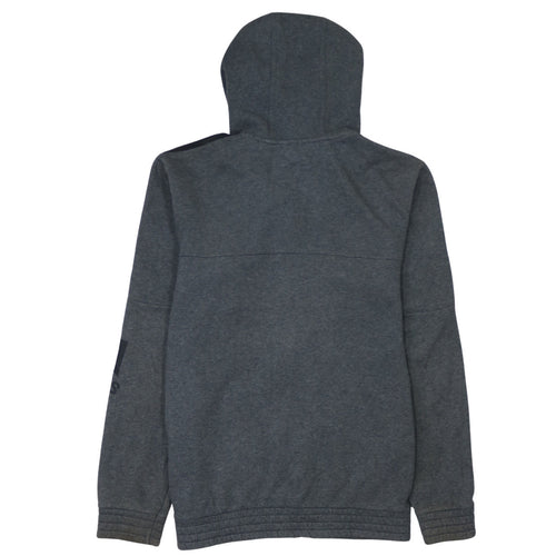 adidas Men's Grey Full Zip Hoodie Small Sportswear Jacket