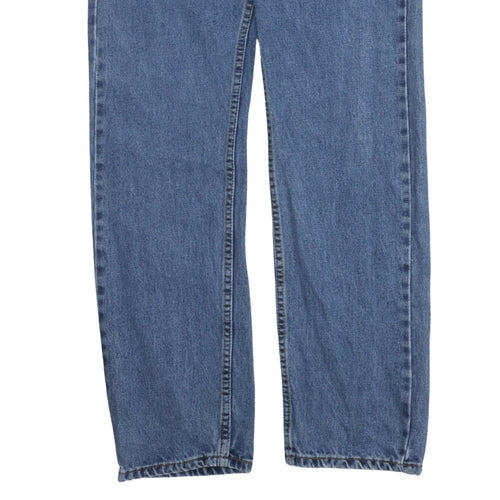 Levi's Men's Blue 32x32 Regular Fit Straight Leg Denim Jeans