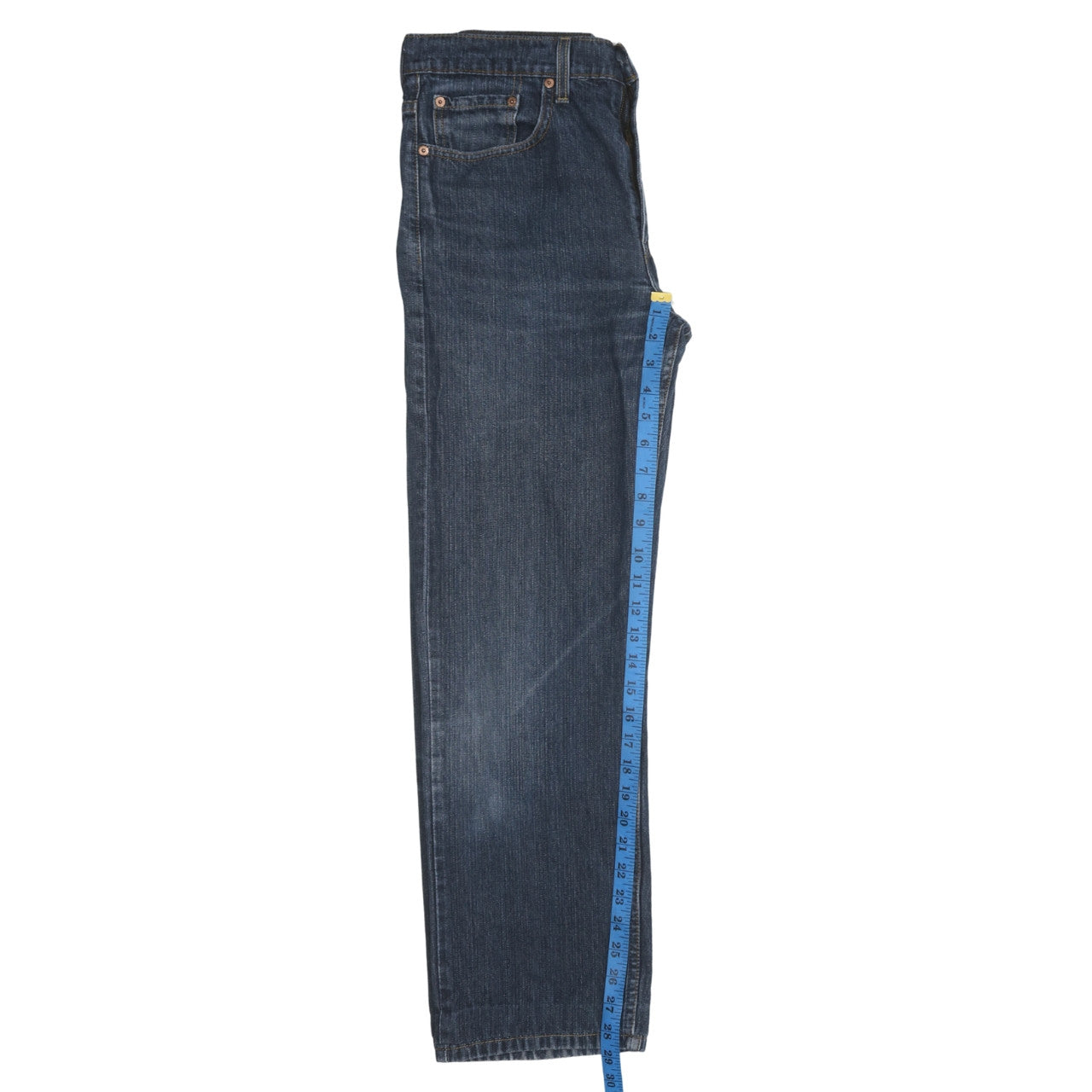 Levi's Men's Blue 33 Straight Regular Fit Denim Jeans