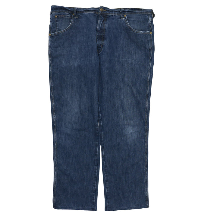 Wrangler Men's Blue 34x32 Carpenter Straight Leg Denim Jeans
