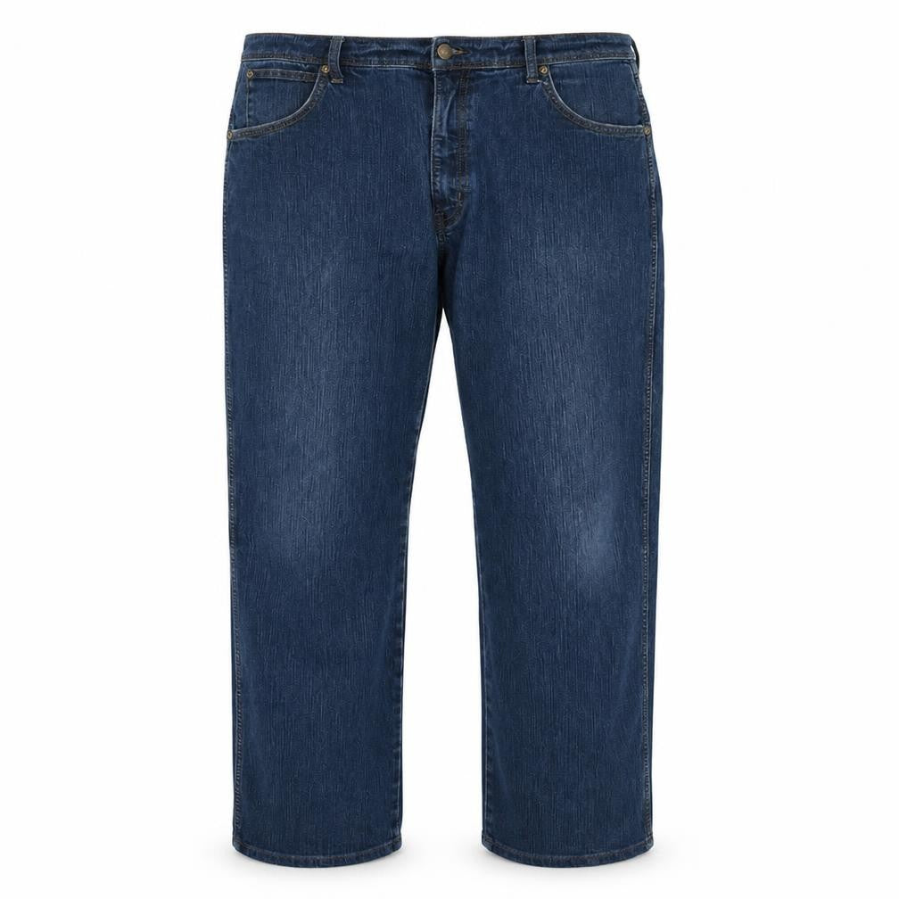Wrangler Men's Blue 34x32 Carpenter Straight Leg Denim Jeans