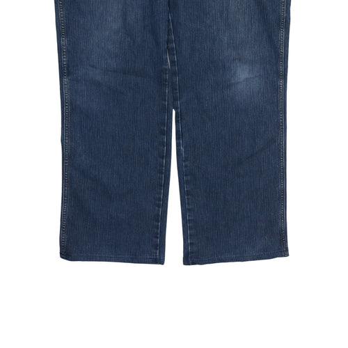 Wrangler Men's Blue 34x32 Carpenter Straight Leg Denim Jeans