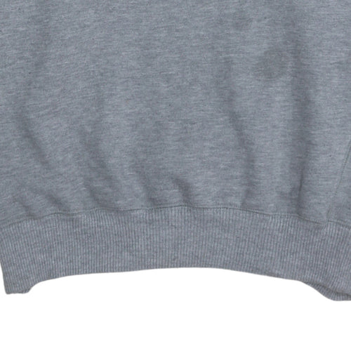 Nike Men’s Grey Crew Neck Pullover Sweatshirt Size L
