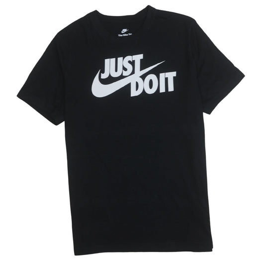 Nike Men's Black Just Do It Graphic Cotton T-Shirt Size L